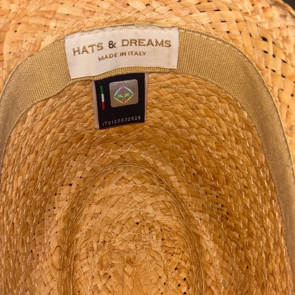 Classic Tan Straw Fedora for Men - Picture 6 of 7